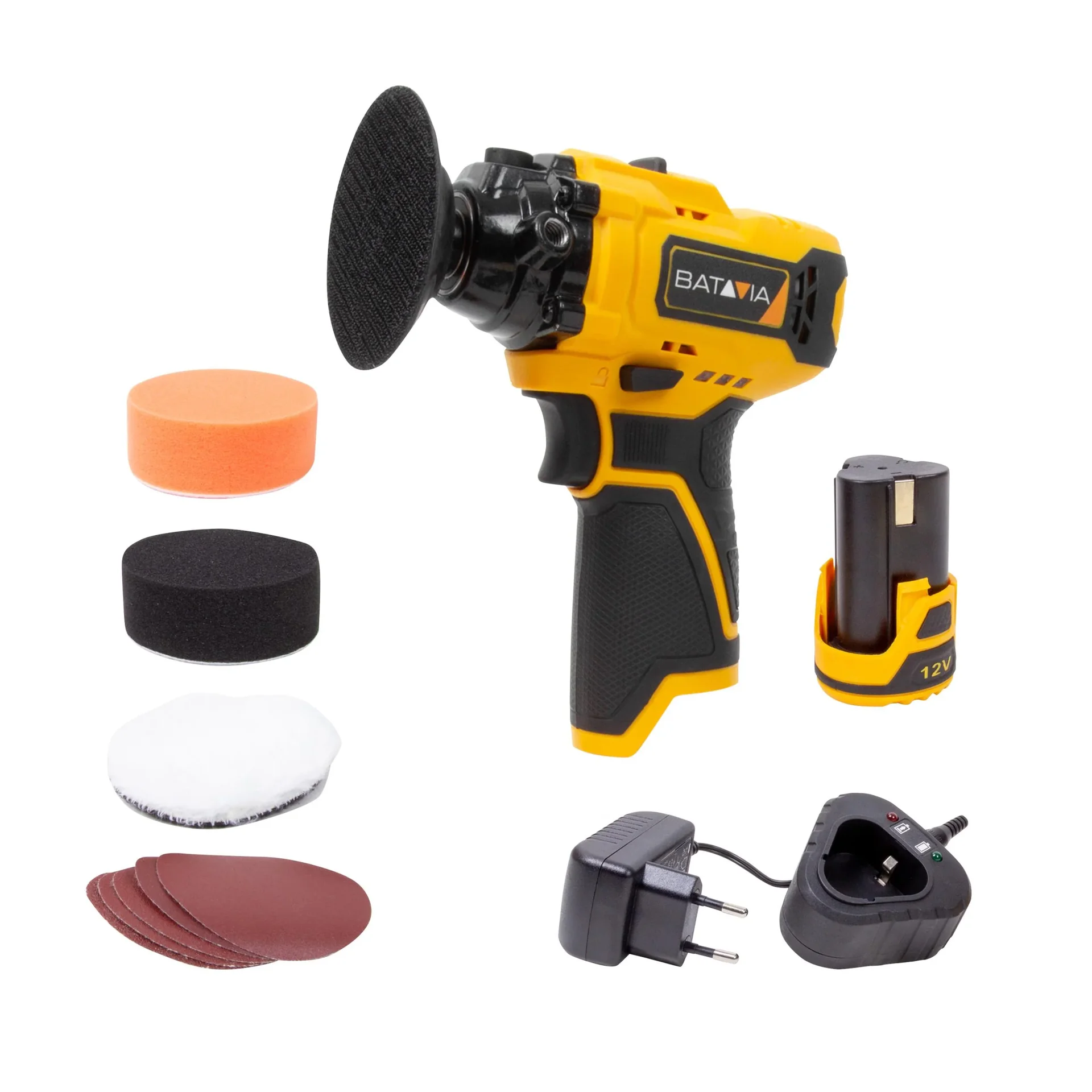12V Poliermaschine 75mm (ohne Akku und Ladegerät) - 4