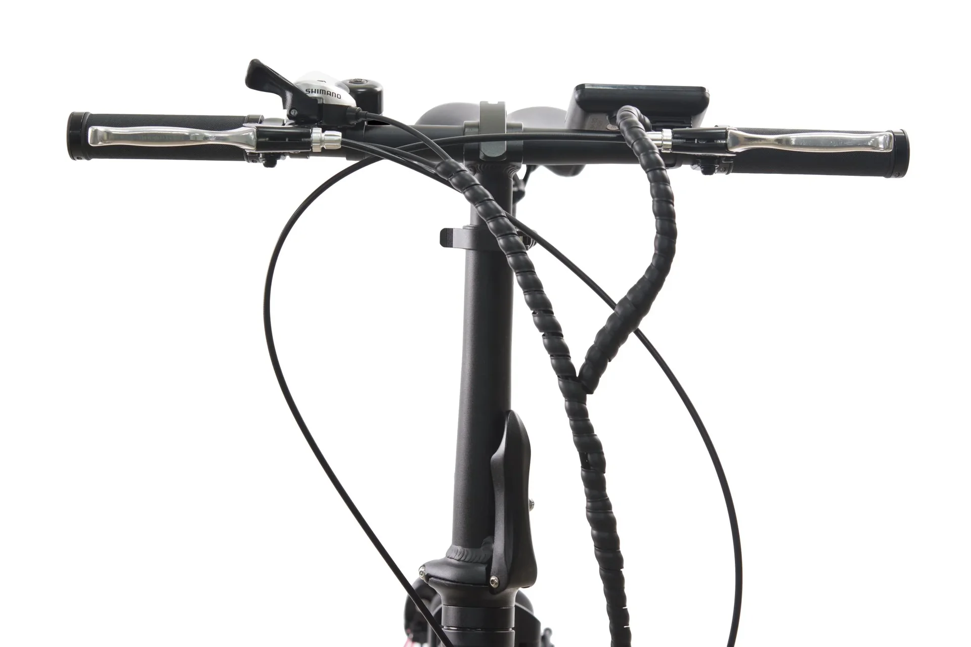 Alu E-Bike Faltrad 20 Zoll, Rahmenhöhe 37 cm, 7-Gang Kettenschaltung, weiß „City III“ - 2