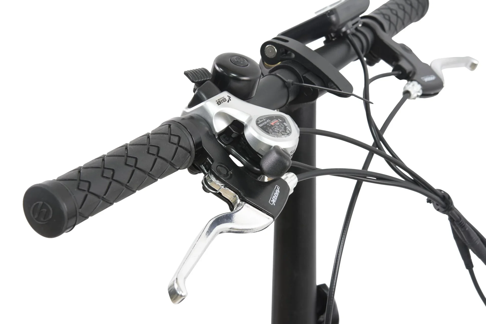 Alu E-Bike Faltrad 20 Zoll, Rahmenhöhe 37 cm, 7-Gang Kettenschaltung, weiß „City III“ - 7