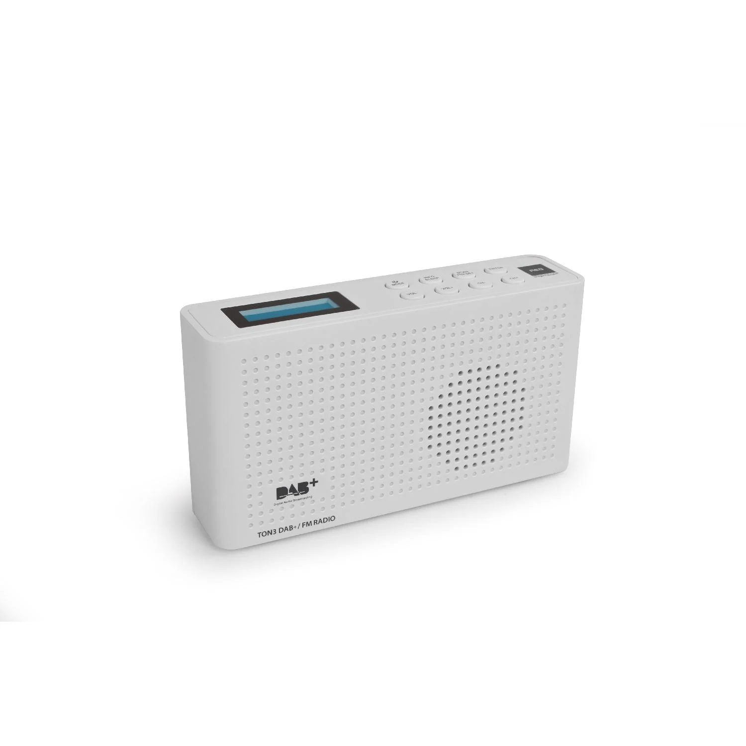 DAB-Radio Ton-3, weiß - 1