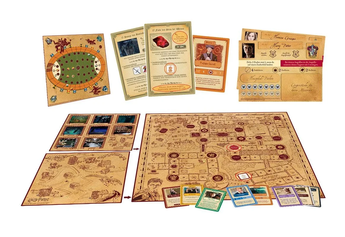 Gesellschaftsspiel Harry Potter"Ein Jahr in Hogwarts" - 1