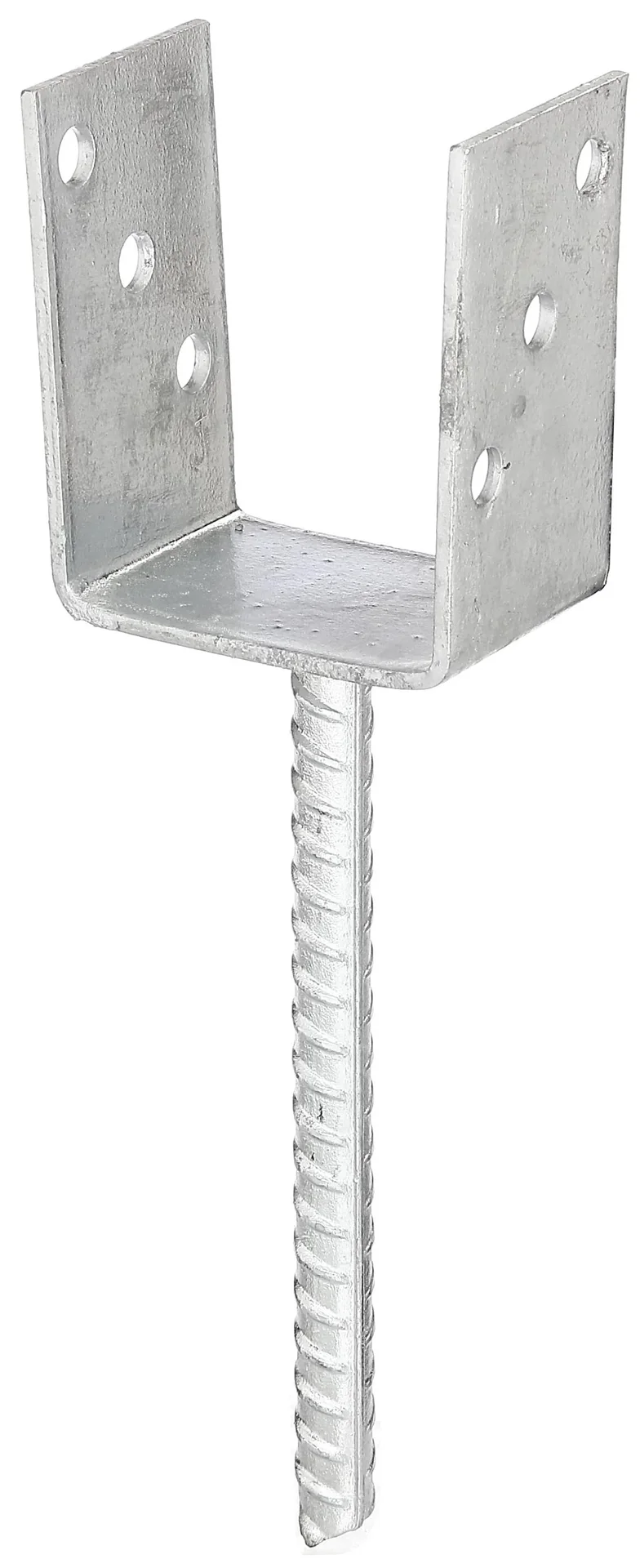 Pfostenträger in U-Form, Gabelweite 81 mm (80 mm Holz = Bauholzmaß) - 1