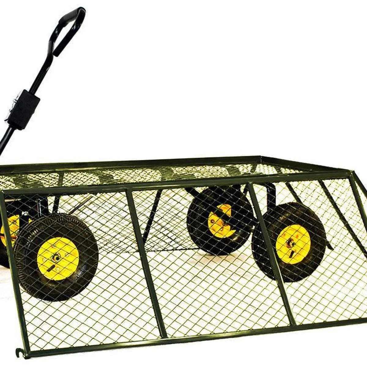 Trolley mit Innenplane - grün - max 550 kg - 114x52x105 cm - 3