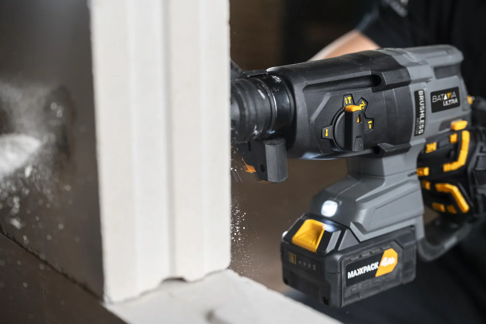 Maxxpack 18V Akku-Bohrhammer SDS+ Brushless (ohne Akku und Ladegerät) - 4