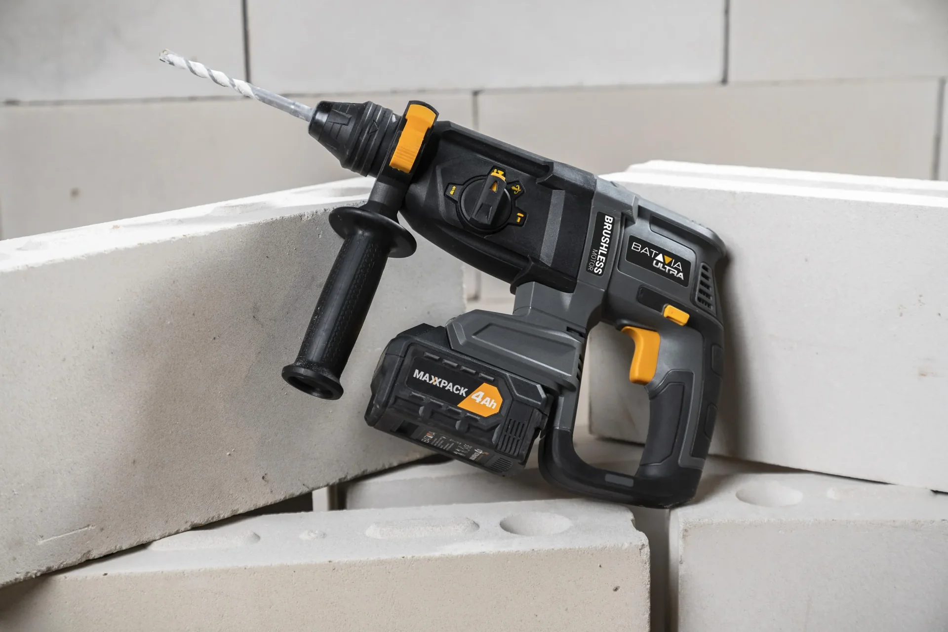 Maxxpack 18V Akku-Bohrhammer SDS+ Brushless (ohne Akku und Ladegerät) - 7