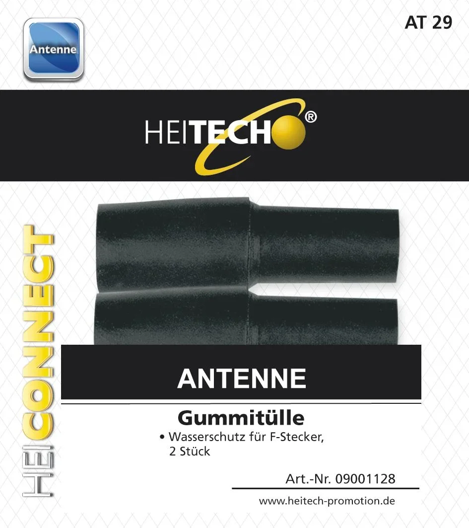 Wetterschutz-Tülle für F-Stecker 2er Set - 0