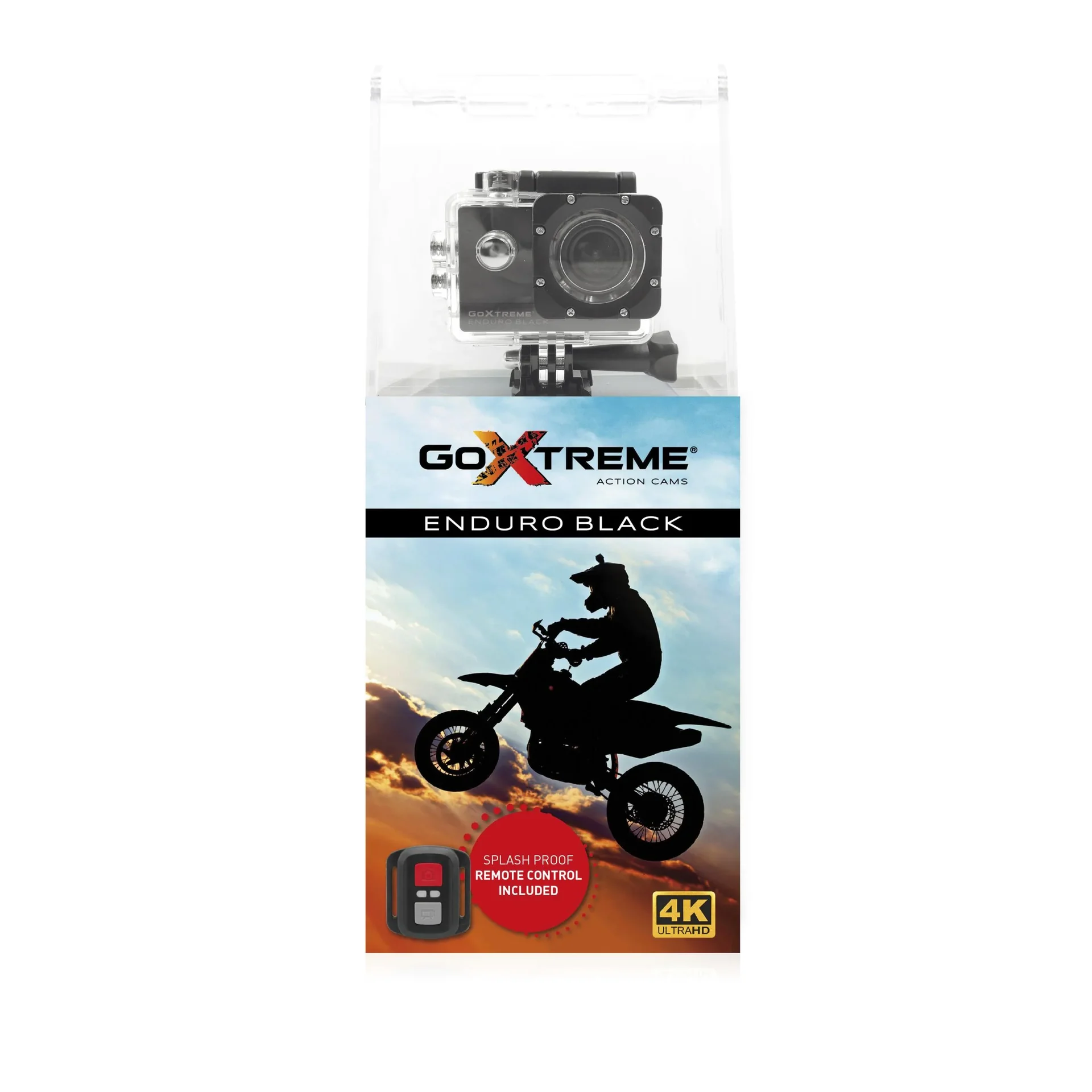 Actioncam Enduro Black, 170° Weitwinkel, Wasserfest bis 30m, 8MP Sensor - 5