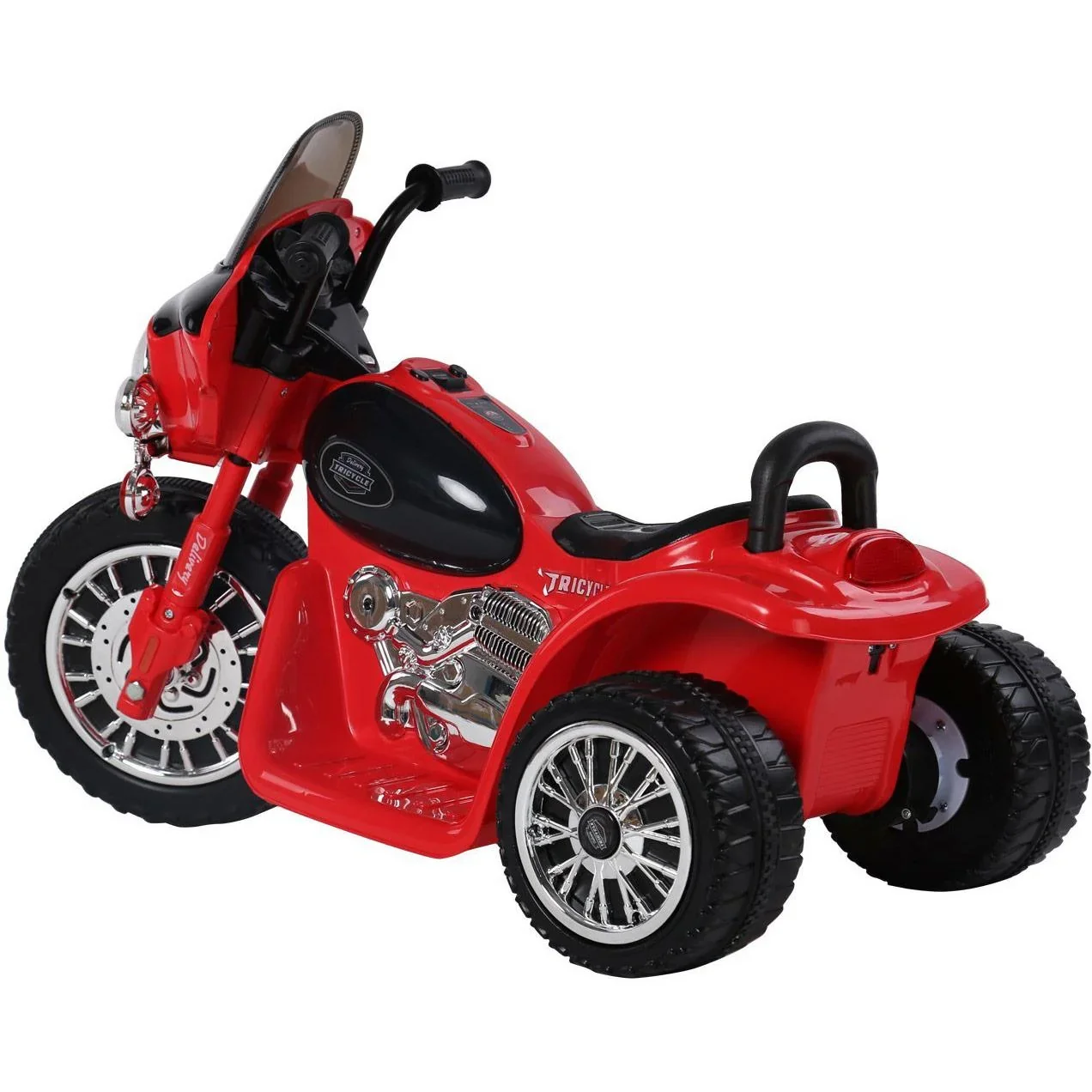 Elektromotorrad Kindermotorrad rot - 1