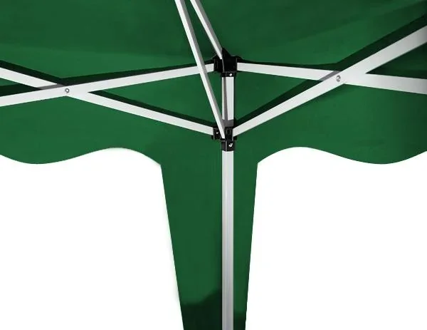 Faltpavillon. Partyzelt Capri - Popup grün 3x3m - 1