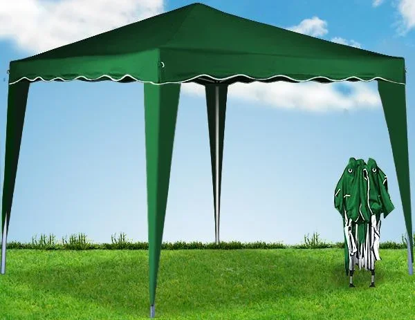 Faltpavillon. Partyzelt Capri - Popup grün 3x3m - 2