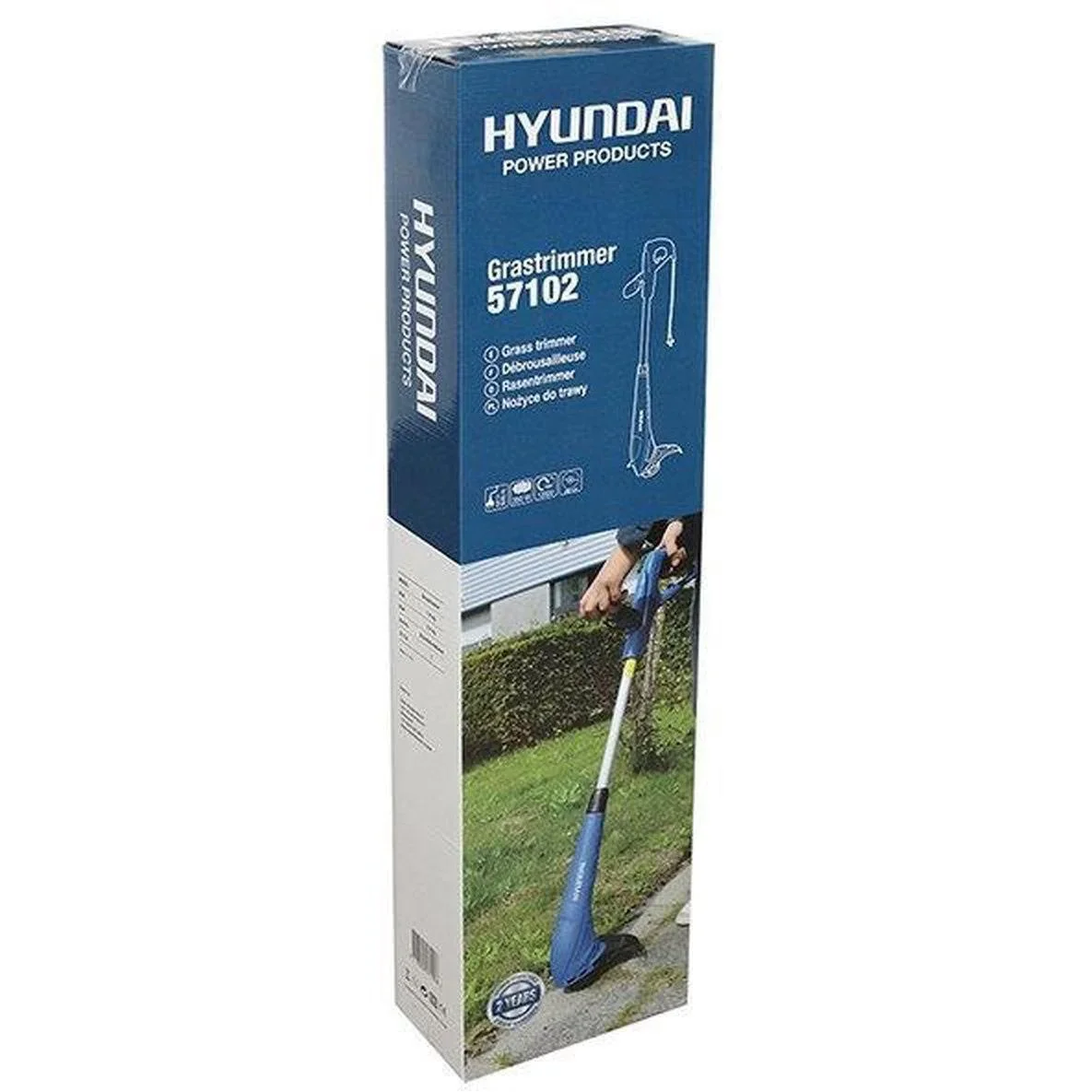 Elektrischer Rasentrimmer 350W - 25 cm Schnittdurchmesser - 3