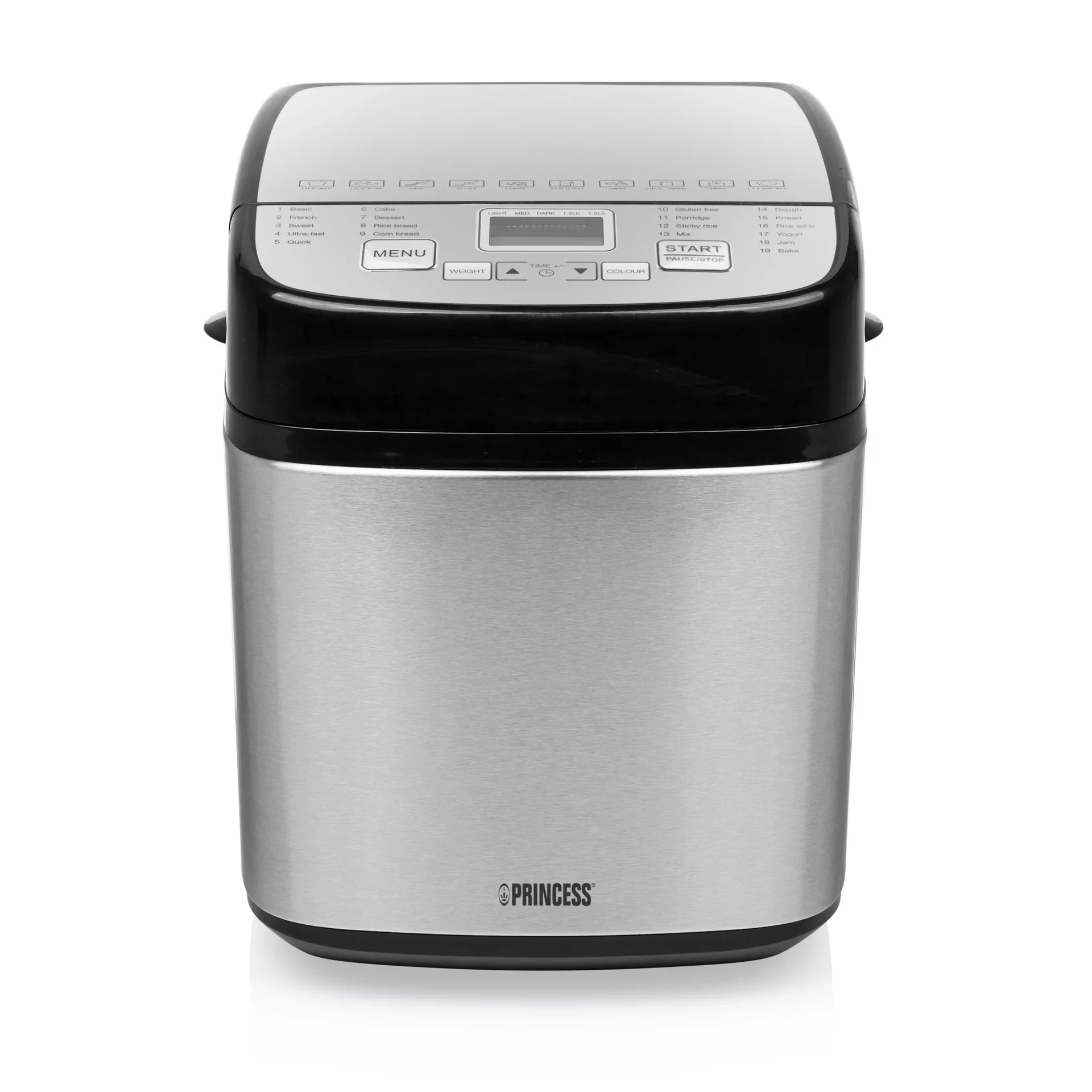 Edelstahl Brotbackautomat 500 Watt - ca. 500/ 700 g Brot - Princess 152008 - 1