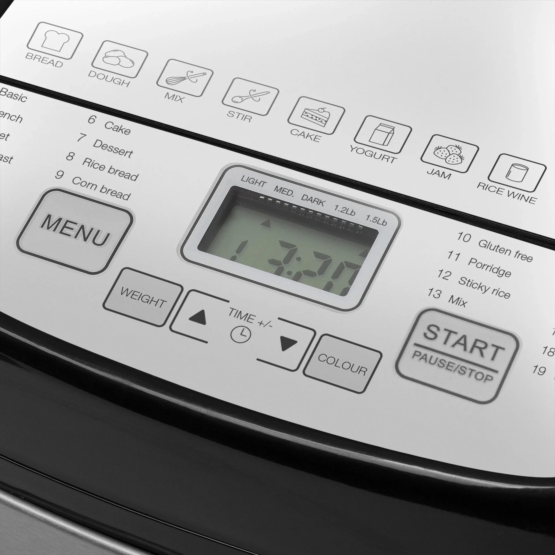 Edelstahl Brotbackautomat 500 Watt - ca. 500/ 700 g Brot - Princess 152008 - 6