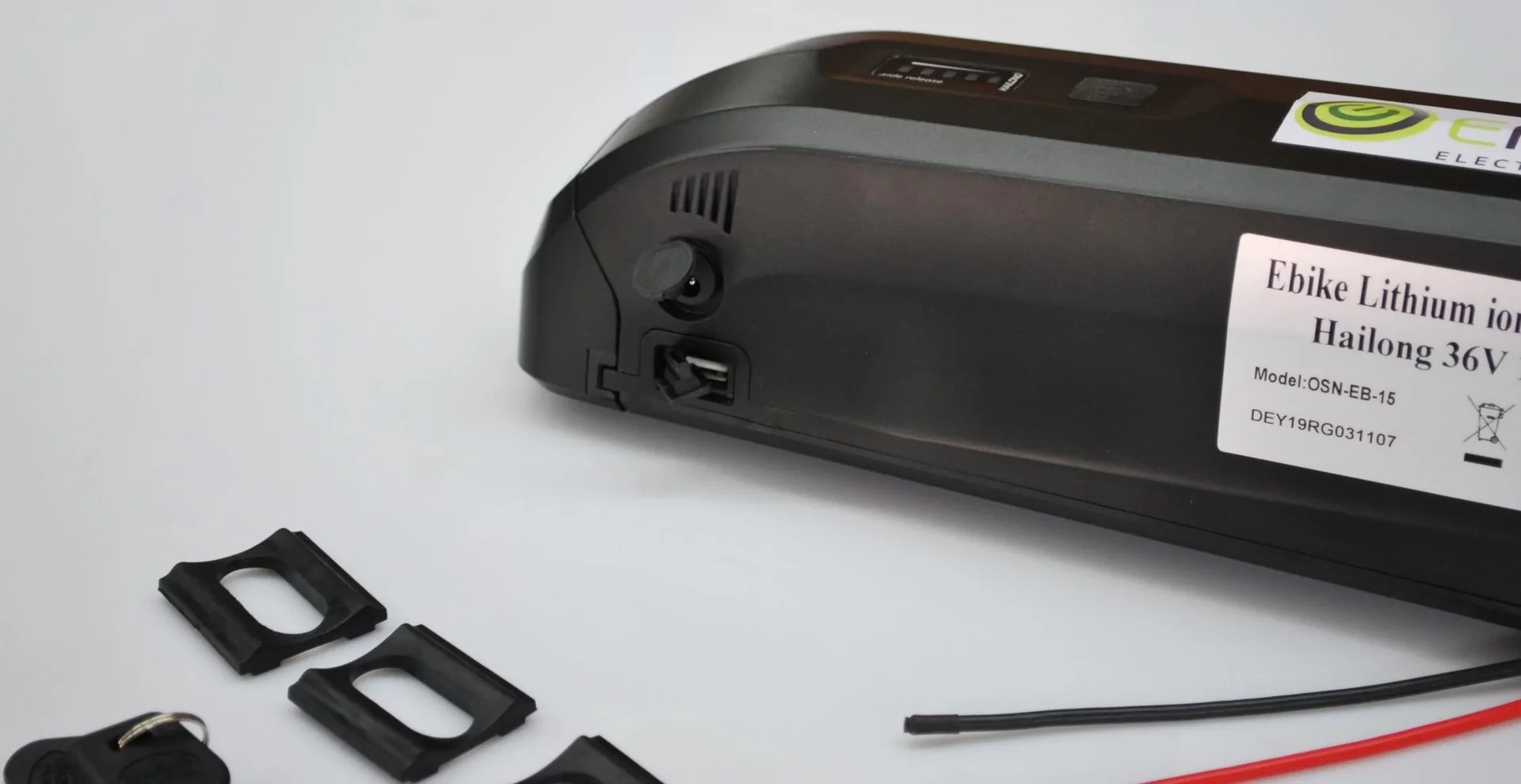 Lithium Ionen Akku 36 Volt 10 Ah HAILONG E-Bike E-FUN - 0