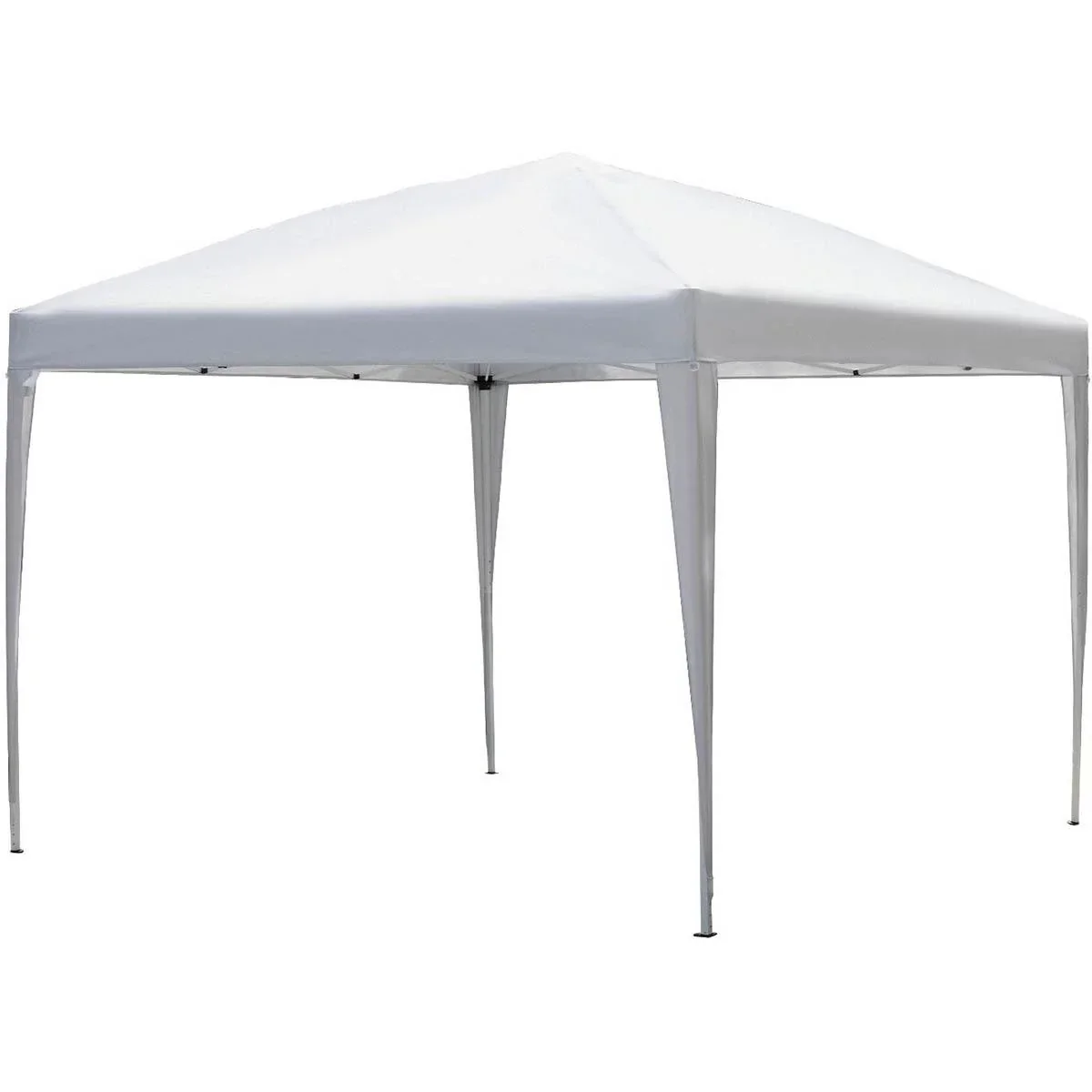 Pop-up Partyzelt Pavillon weiß 2,95 x 2,95 m - 2