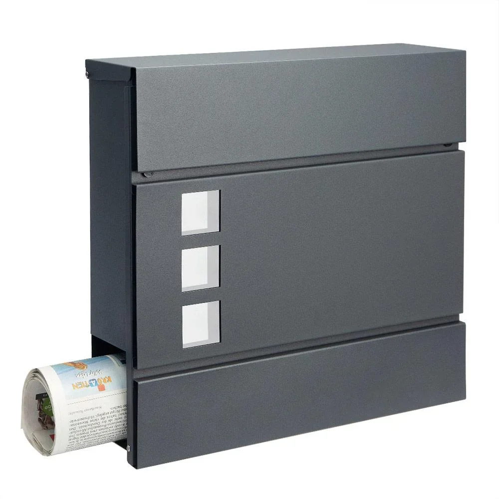 Designerbriefkasten mit Fenster in Ameise - 0