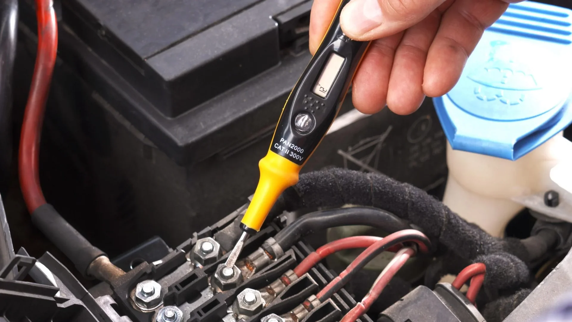 Spannungsprüfer, 1-polig mit LCD-Anzeige, 12-220 V AC/ 12-36 V DC - 3