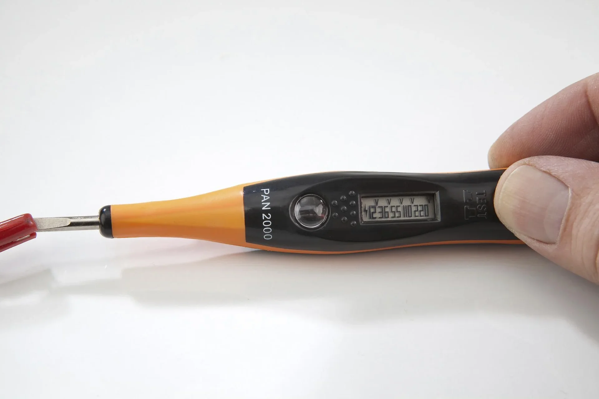 Spannungsprüfer, 1-polig mit LCD-Anzeige, 12-220 V AC/ 12-36 V DC - 9