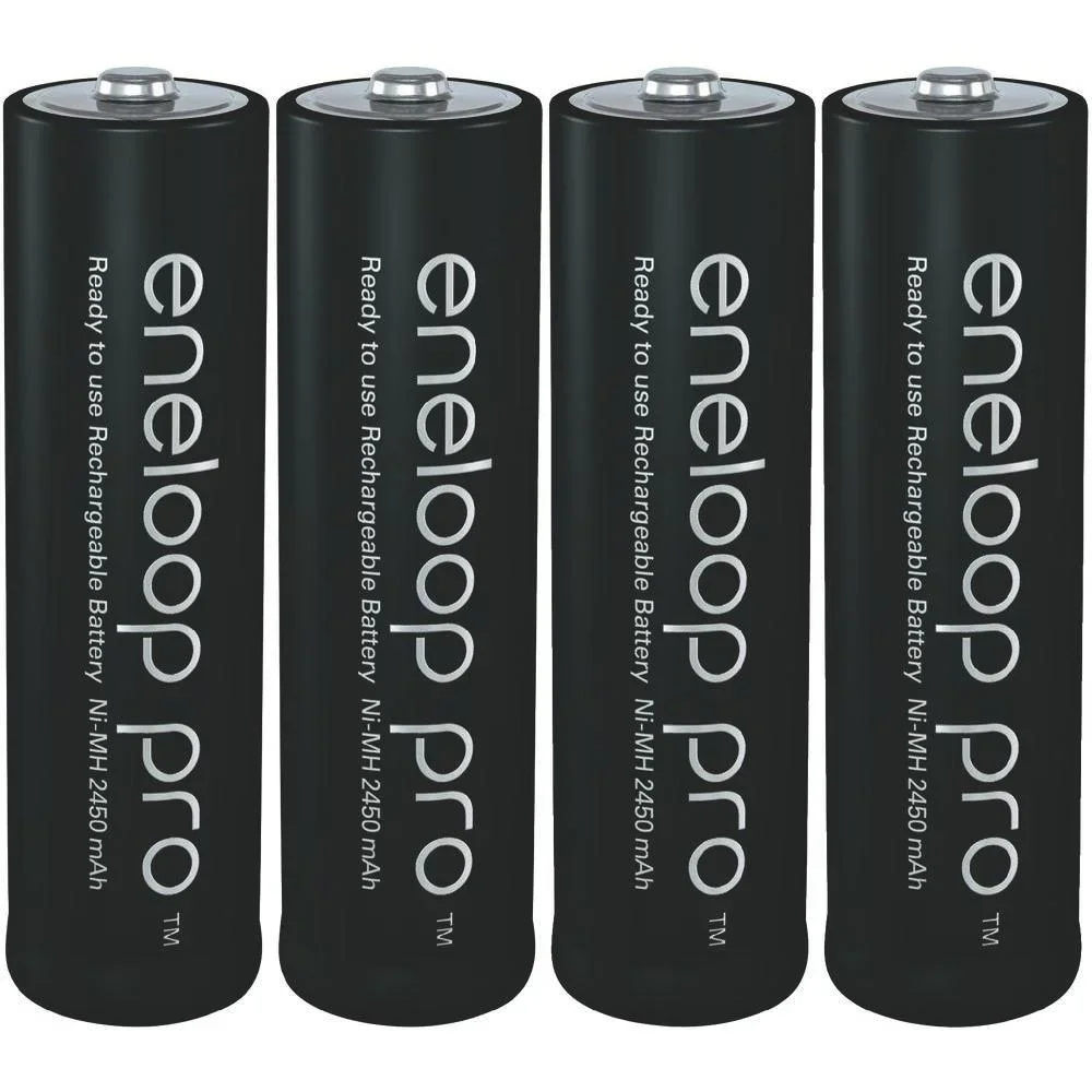 Eneloop Pro Mignon (AA) NiMH Akkus mit 2500mAh - 4 Stück - 0