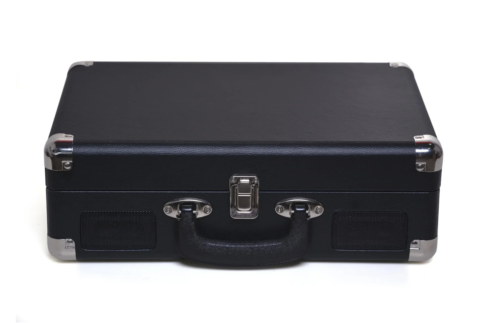 Kofferplattenspieler mit Encoding-Funktion, AUX-in, Bluetooth, USB im Echtholzgehäuse - 0