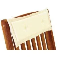 Akazienschaukelstuhl inkl. Kissen - 1