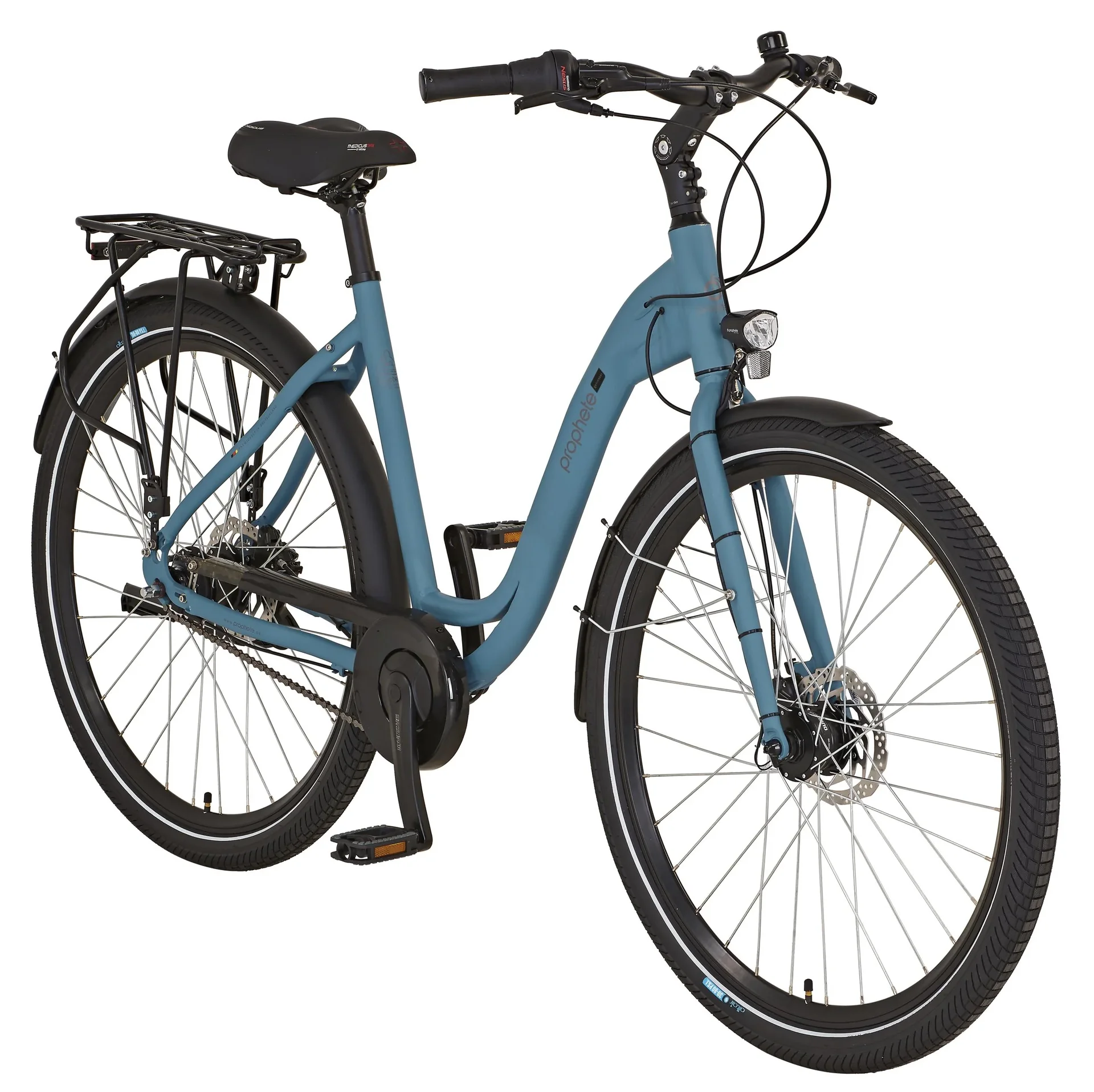 City-Bike GENIESSER 20.BTC.10, 28", 7 Gang, Farbe blau-matt - 2