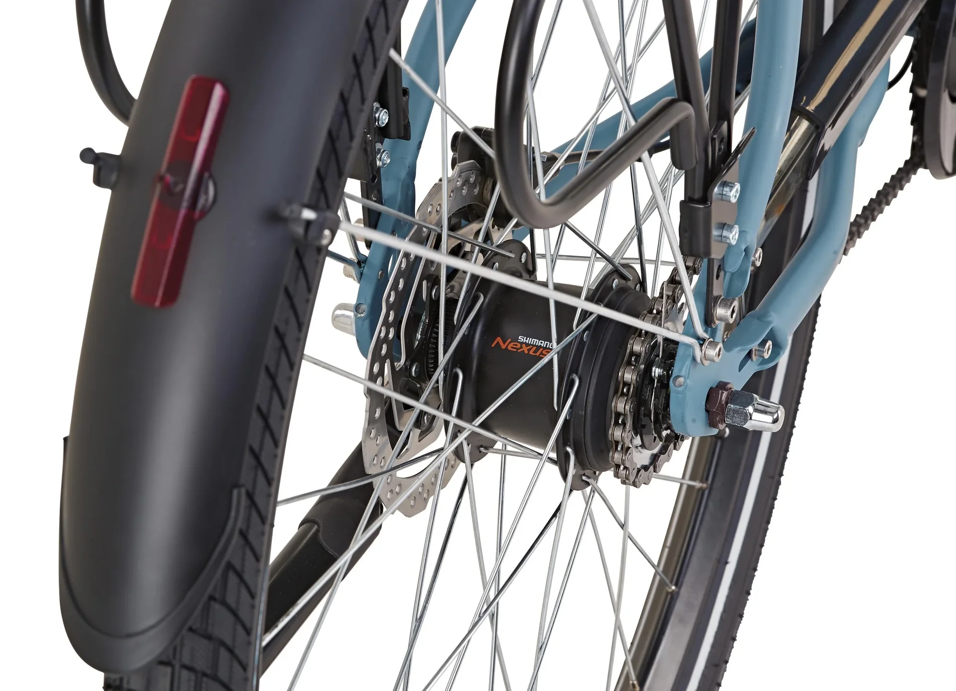 City-Bike GENIESSER 20.BTC.10, 28", 7 Gang, Farbe blau-matt - 3