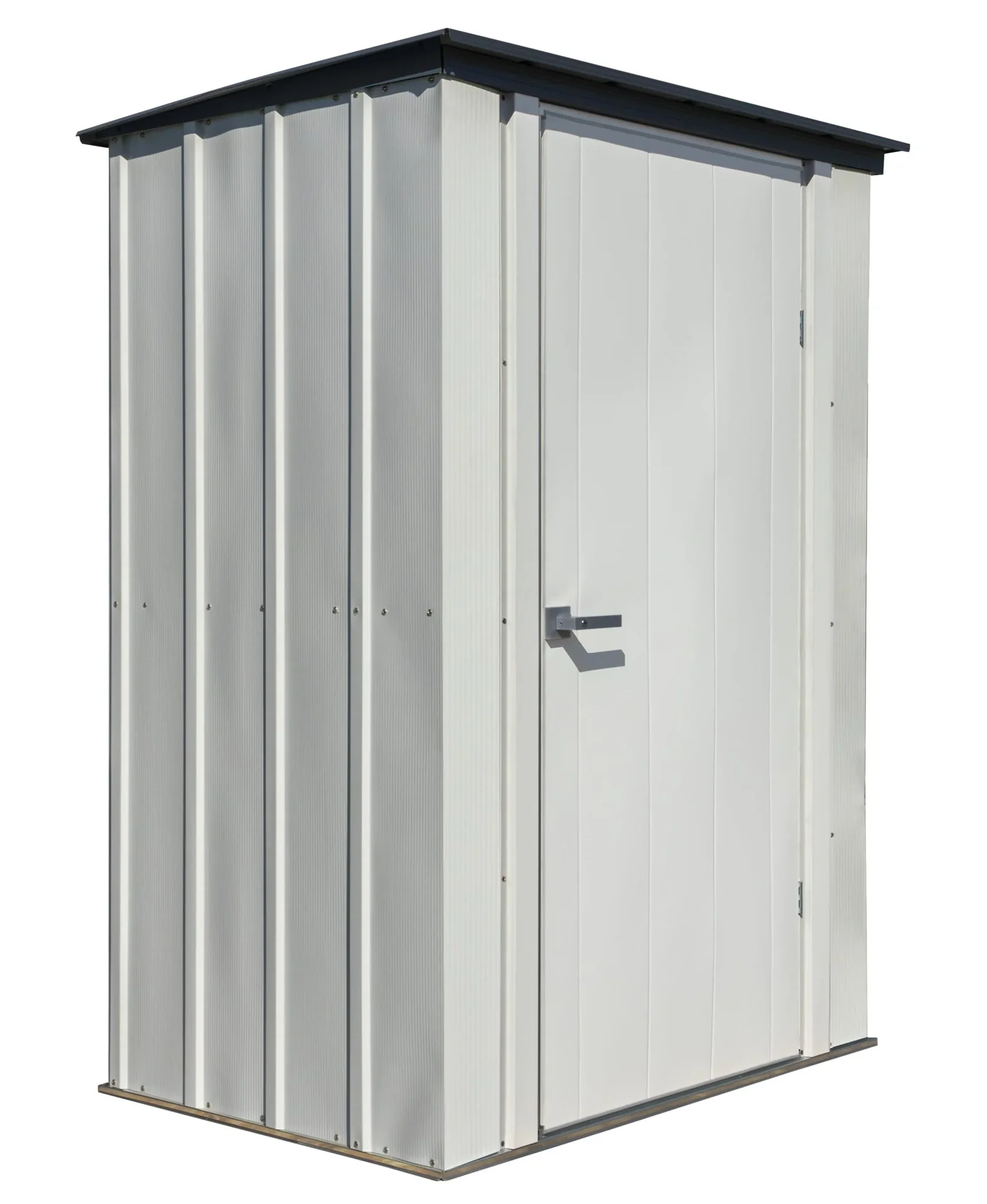Geräteschrank 4x3 lichtgrau/anthrazit 1,39 x 1 x 1,89 m  - 0