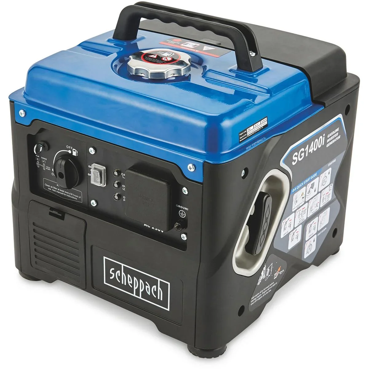 Benzin-Stromerzeuger SG1400I - 230V | 800W | 4-Takt | 56cc | 1.76hp - 0