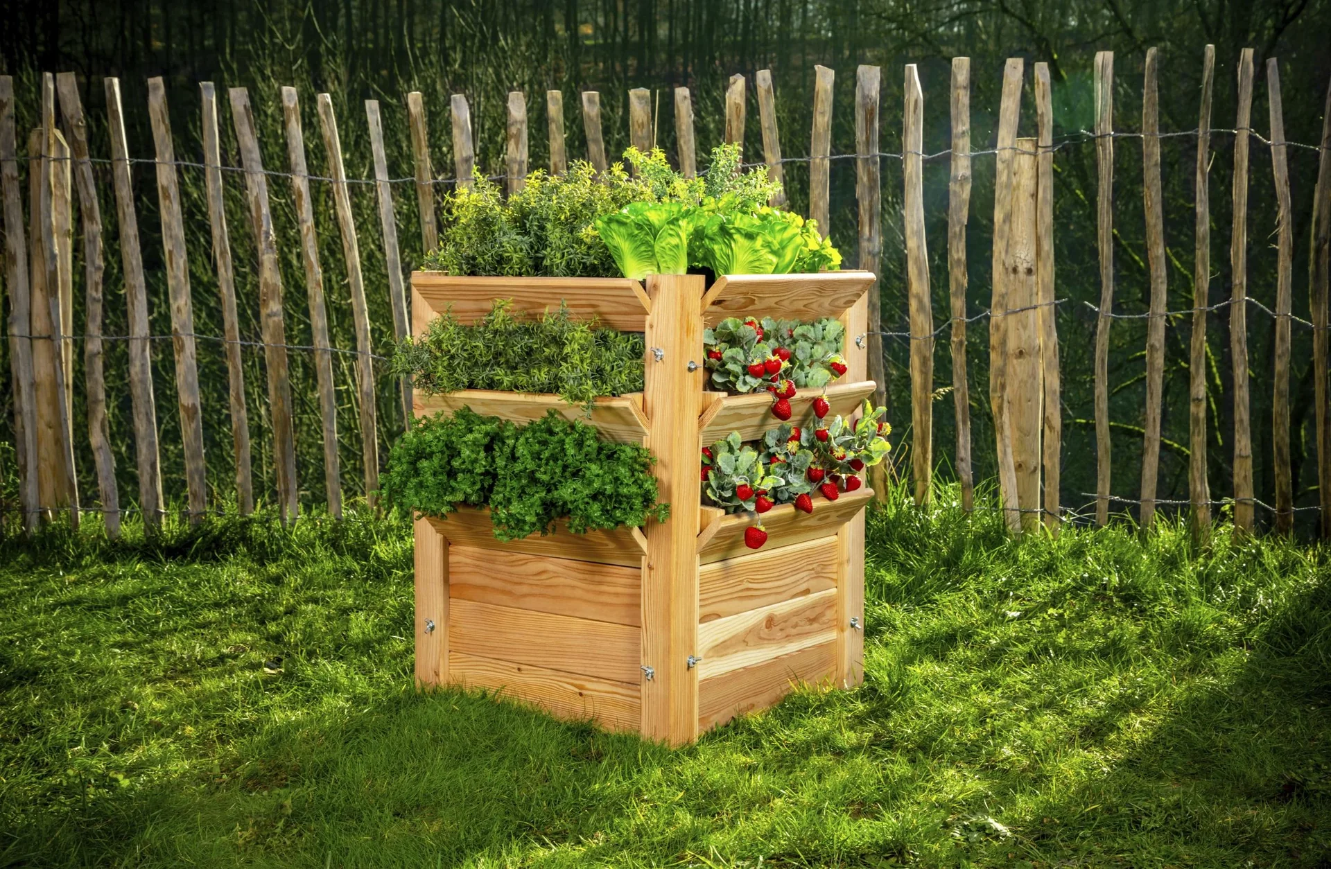 Premium Hochbeet L, 65 x 65 x 73 cm - 6