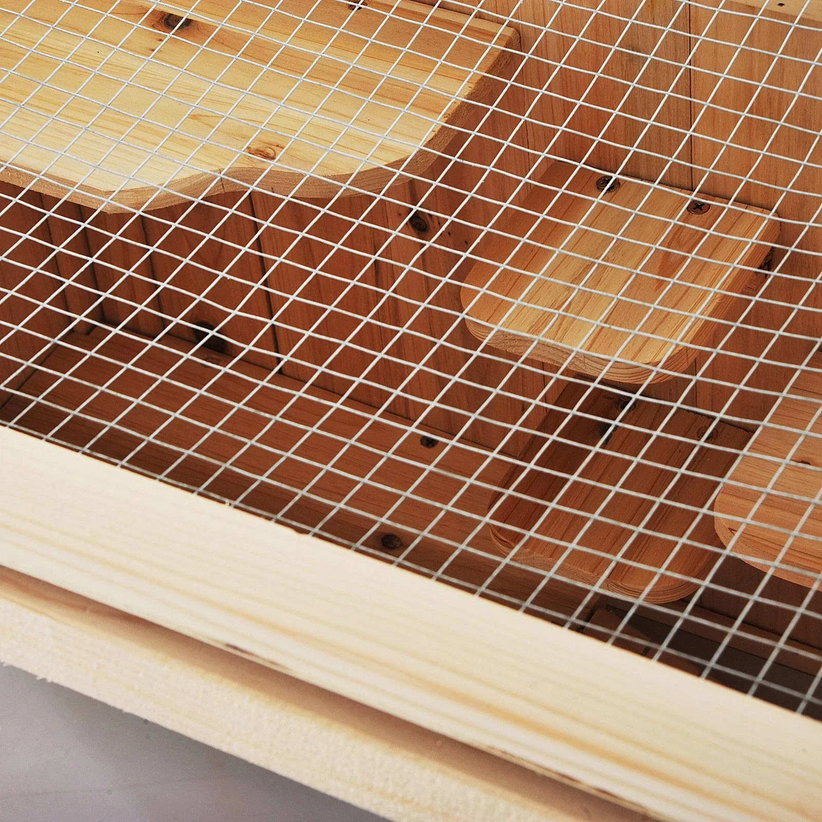 Hamsterkäfig Kleintierkäfig Nagerkäfig Mäusekäfig Tannenholz - 3