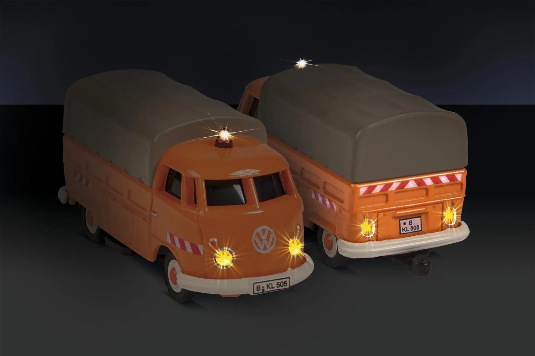 Bus VW T1 Bus Pritsche Kommunal 100 % RTR 1:87 - 0