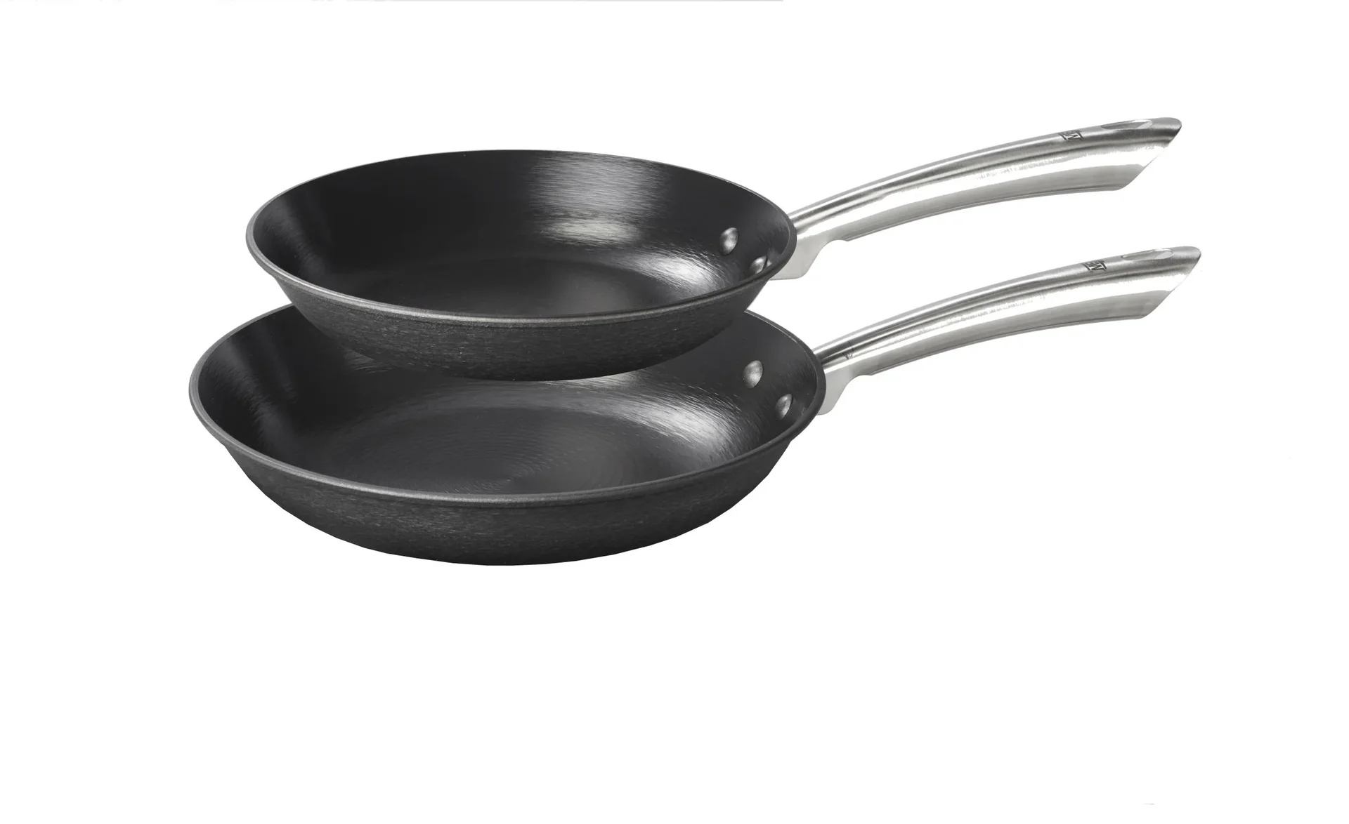 Gusseisen-Bratpfanne-Set "professionell", Ø 24 und 28 cm - 0