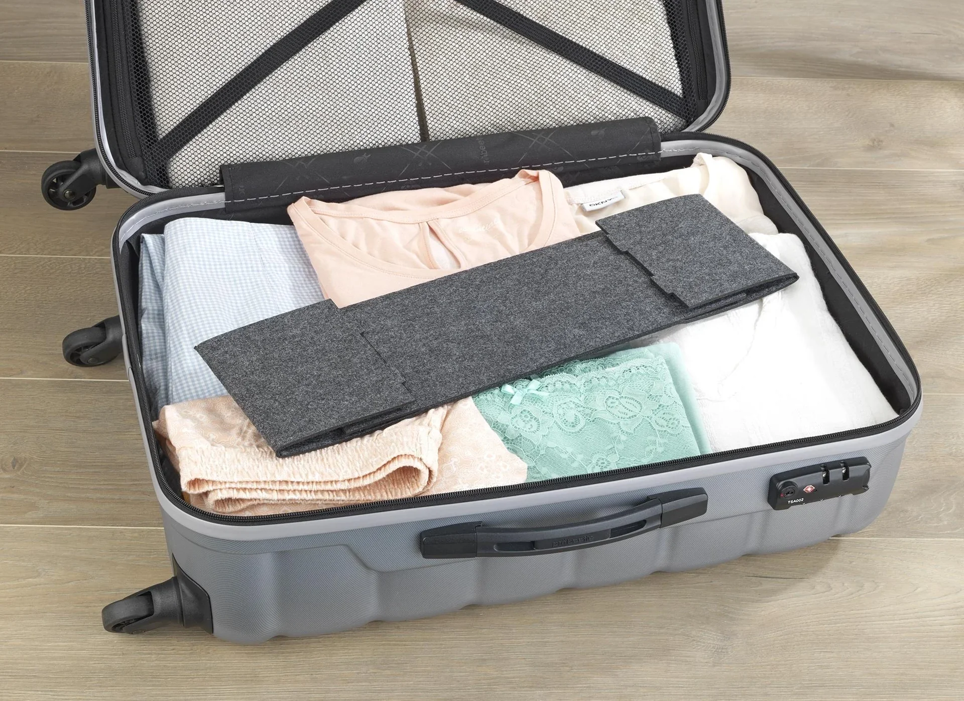 Filzkörbchen, faltbar, Größe S - 5