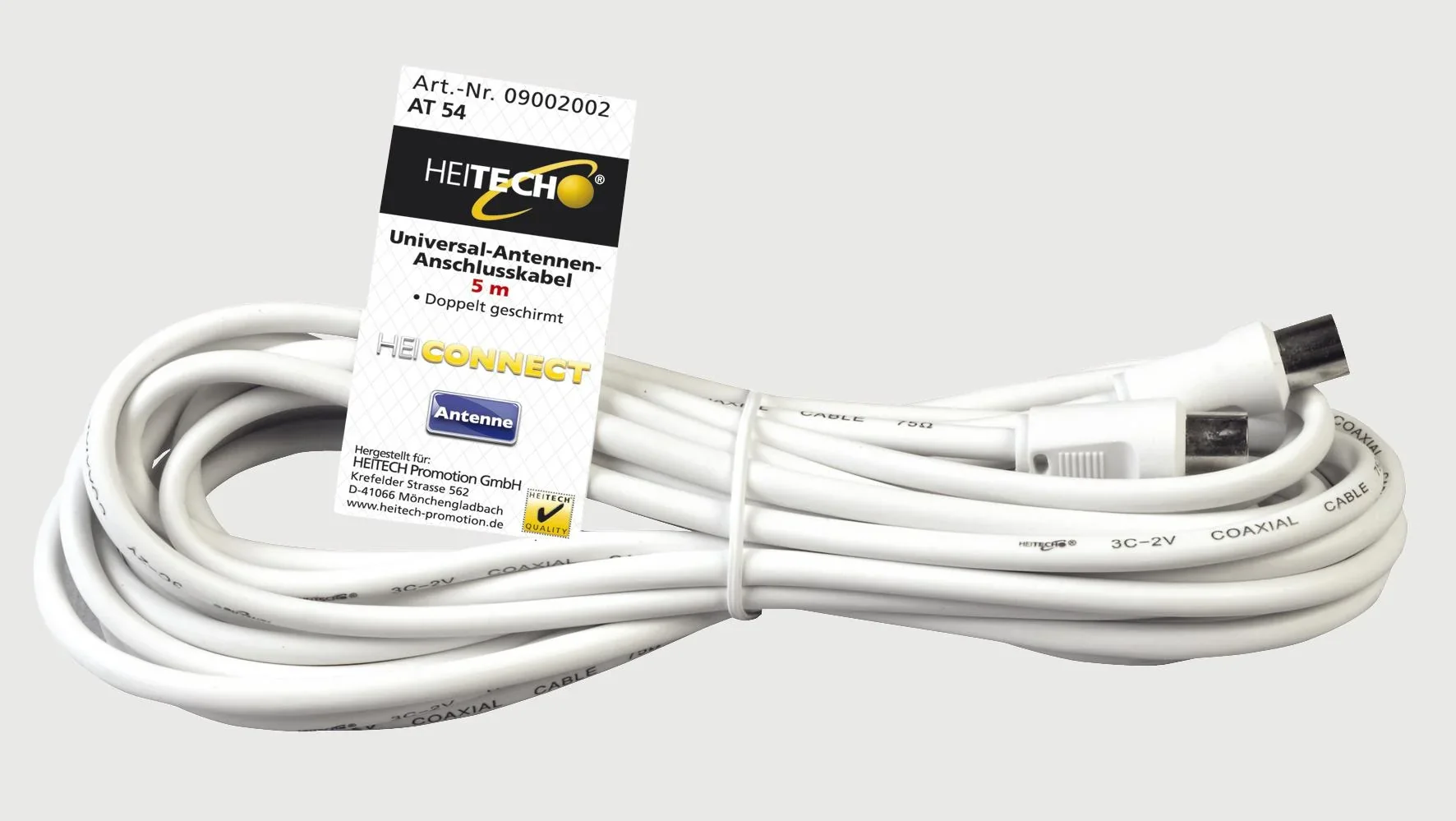 Universal-Antennen-Anschlusskabel 5m - 0