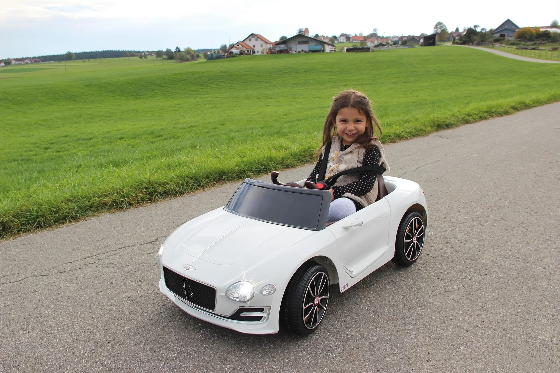 Ride-on Bentley EXP12 für Kinder, 12 Volt, Weiß - 4