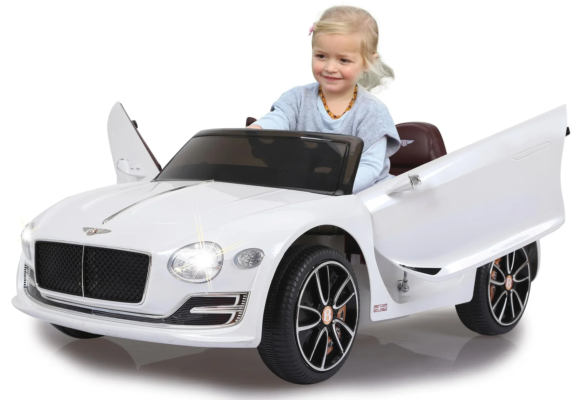 Ride-on Bentley EXP12 für Kinder, 12 Volt, Weiß - 8