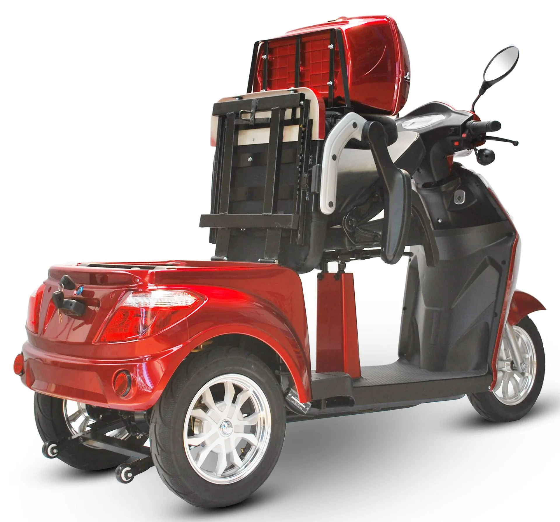 Elektromobil 503 Rot, 2 Sitzer, 25 km/h - 1
