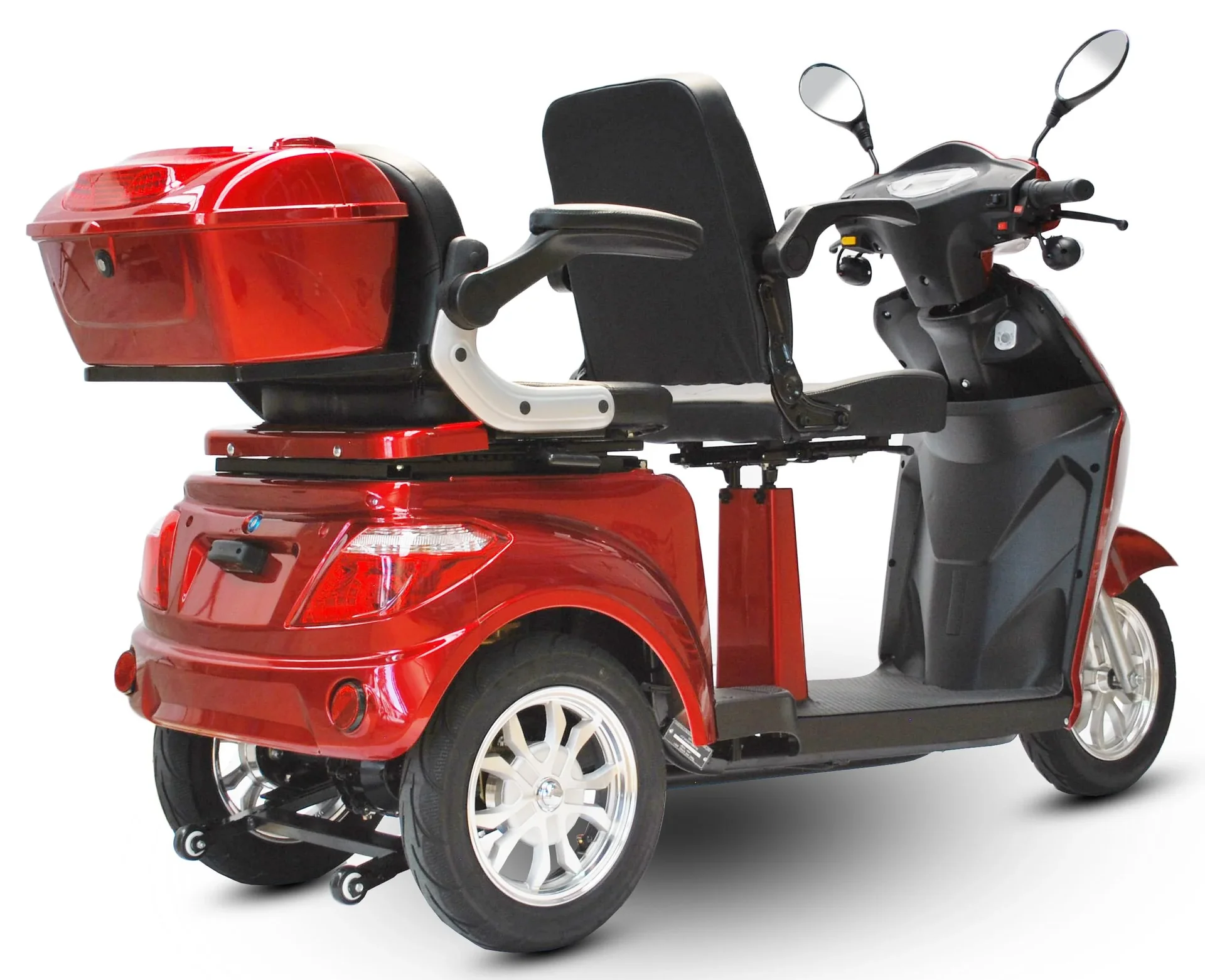 Elektromobil 503 Rot, 2 Sitzer, 25 km/h - 10