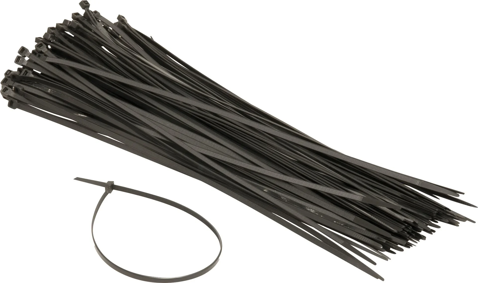 Kabelbinder Set, Länge 20 cm - 3,6mm, Inhalt 100 Stück - 0