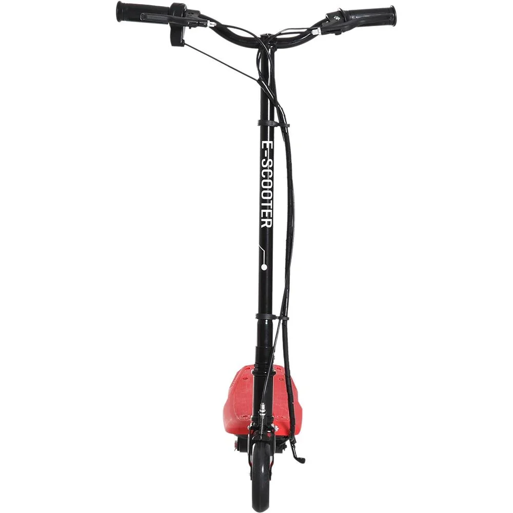 E-Scooter Tretroller Kinderroller Kinder Roller Metall Rot - 1