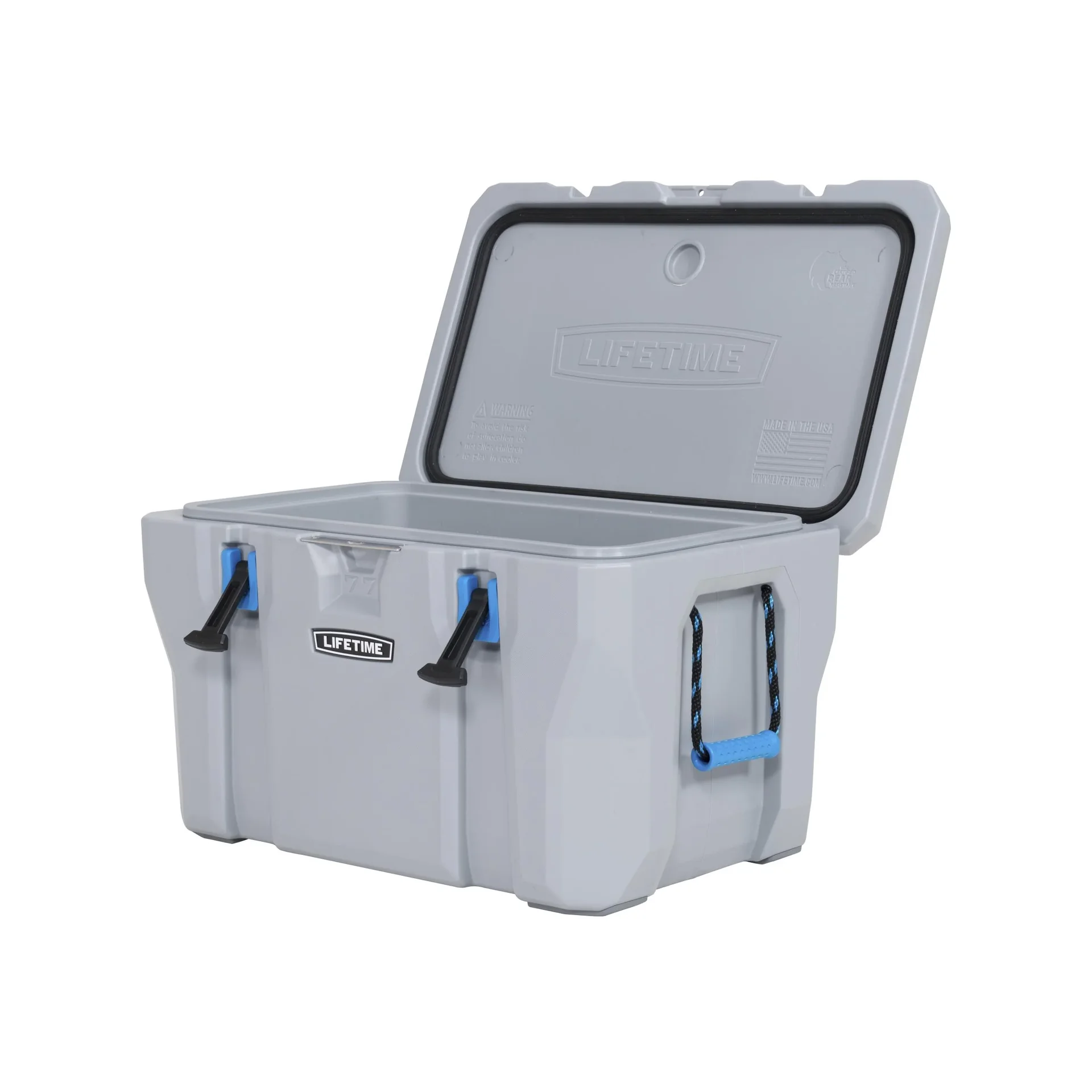 Kühlbox 73 Liter Volumen grau - 5