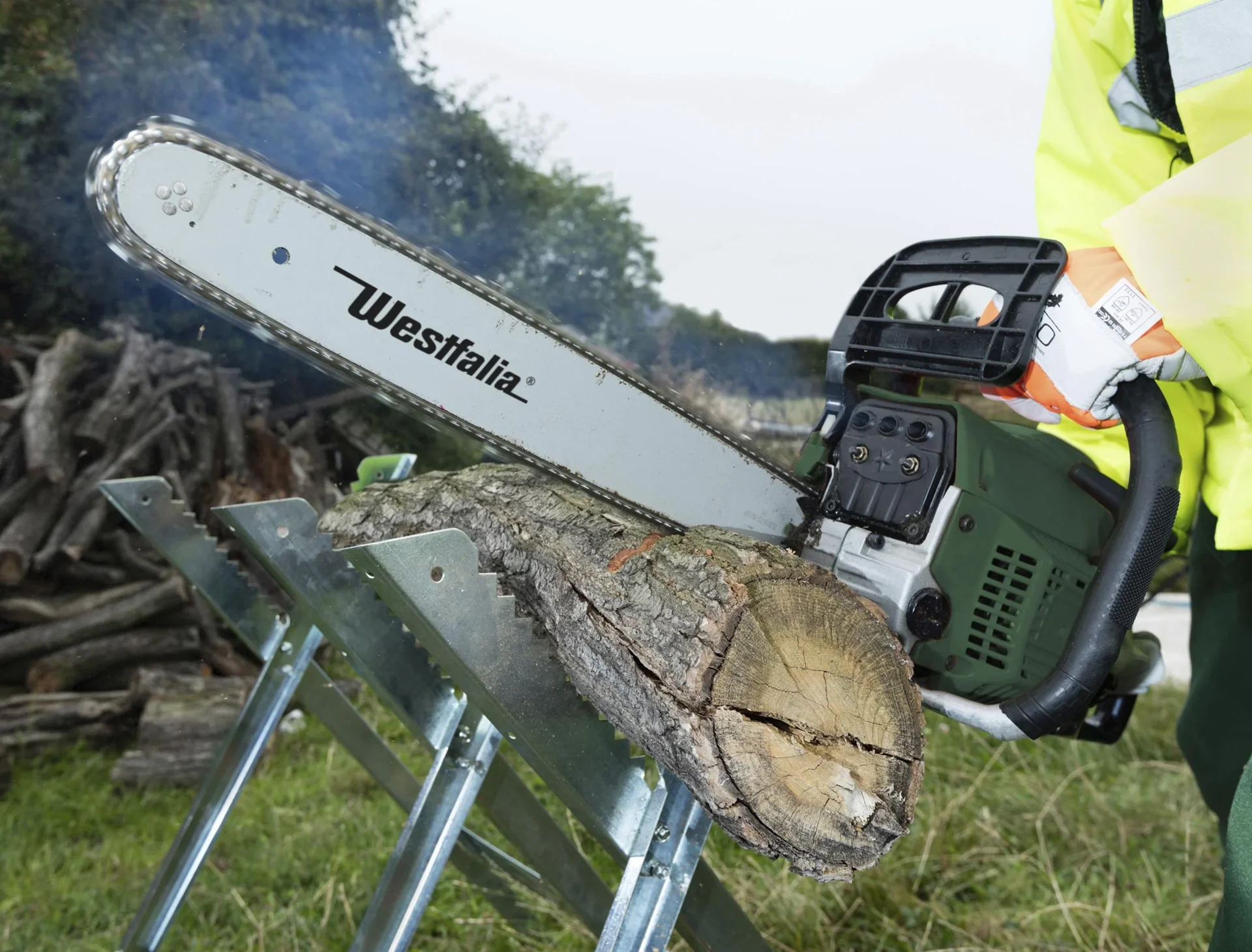 Elektrische Kettensäge 2200 Watt - 5