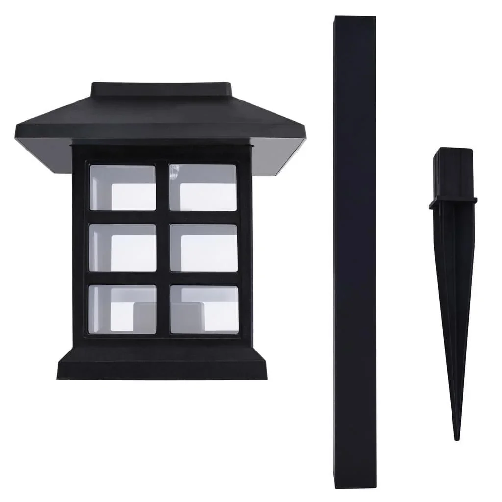 6 x LED-Außen-Solarleuchten - 3