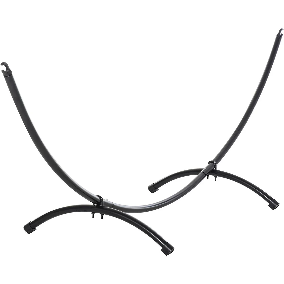 Hängemattengestell aus Metall Schwarz - 3