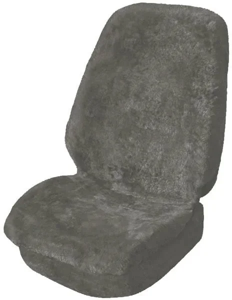 Lammfell Autositzbezug, Anthrazit - 3