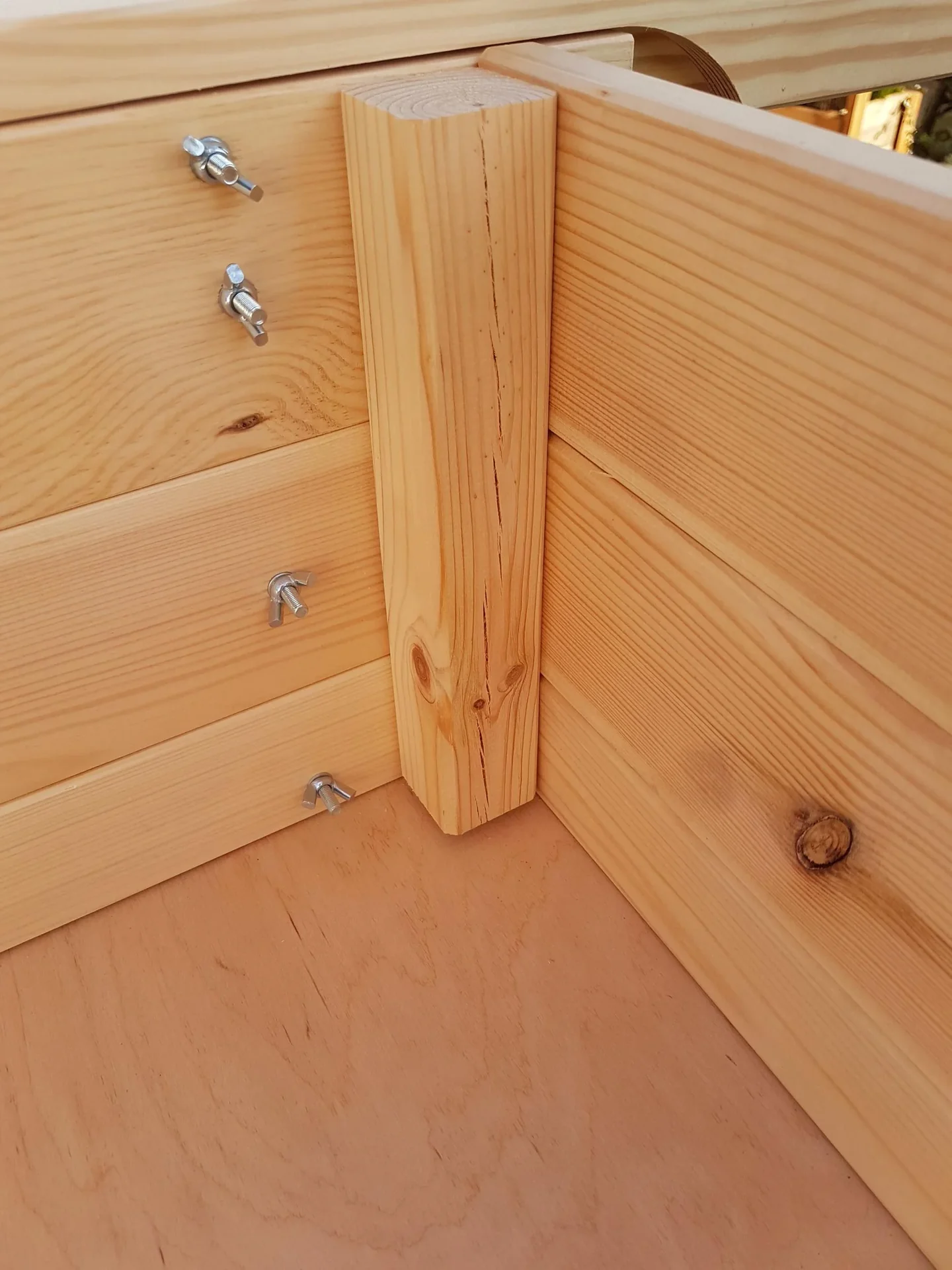 Marktwagen mit Baldachin weiß/rot - 2