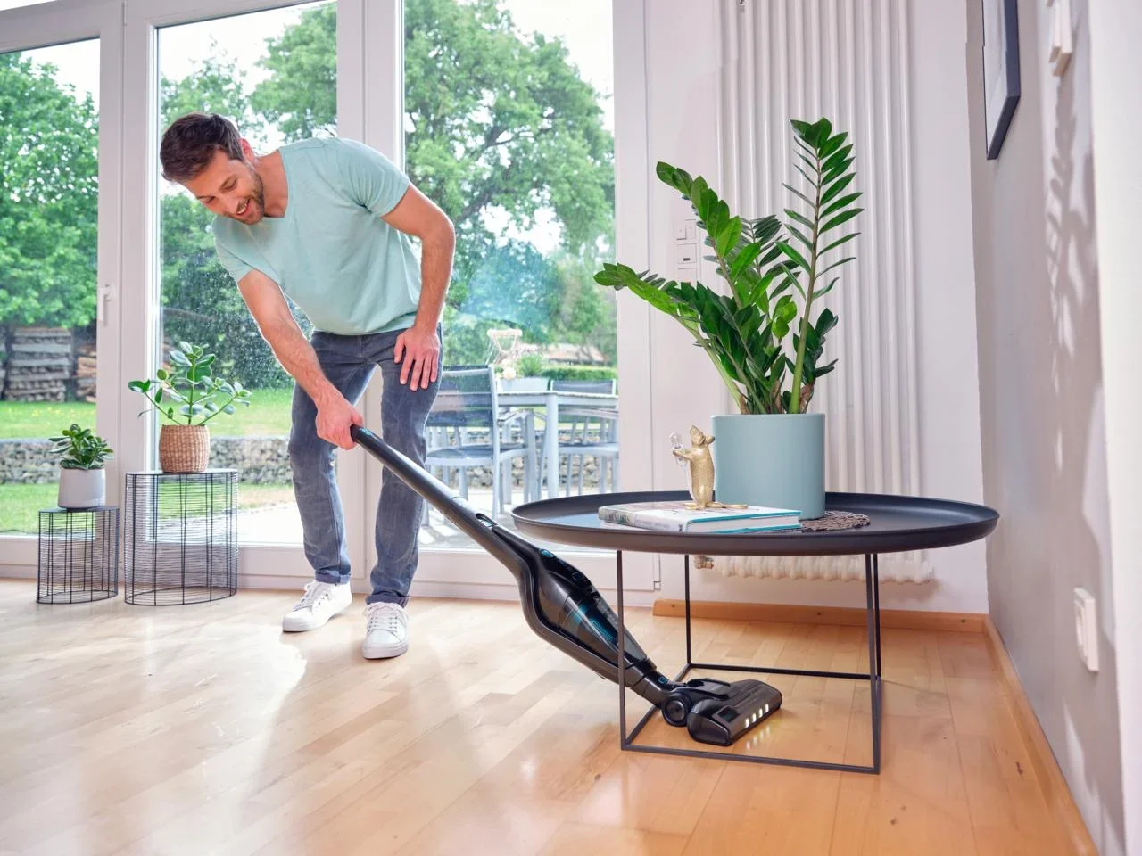 Akku-Staubsauger Rotaro Powervac 2in1 20 V - 2