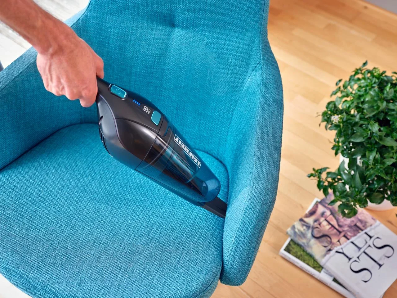 Akku-Staubsauger Rotaro Powervac 2in1 20 V - 5