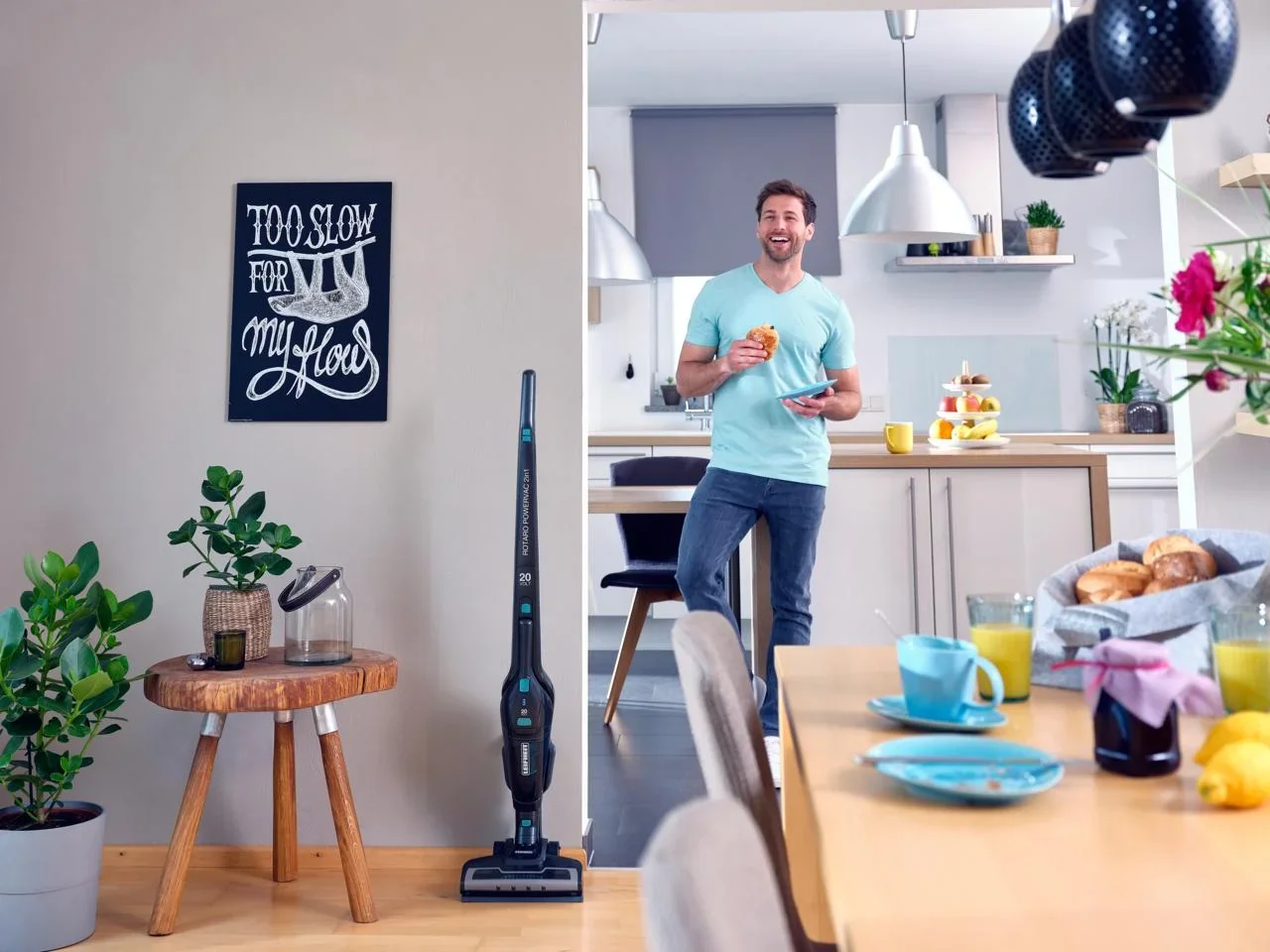 Akku-Staubsauger Rotaro Powervac 2in1 20 V - 9